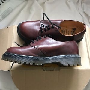 Dr. Martens Red Brown leather Oxford